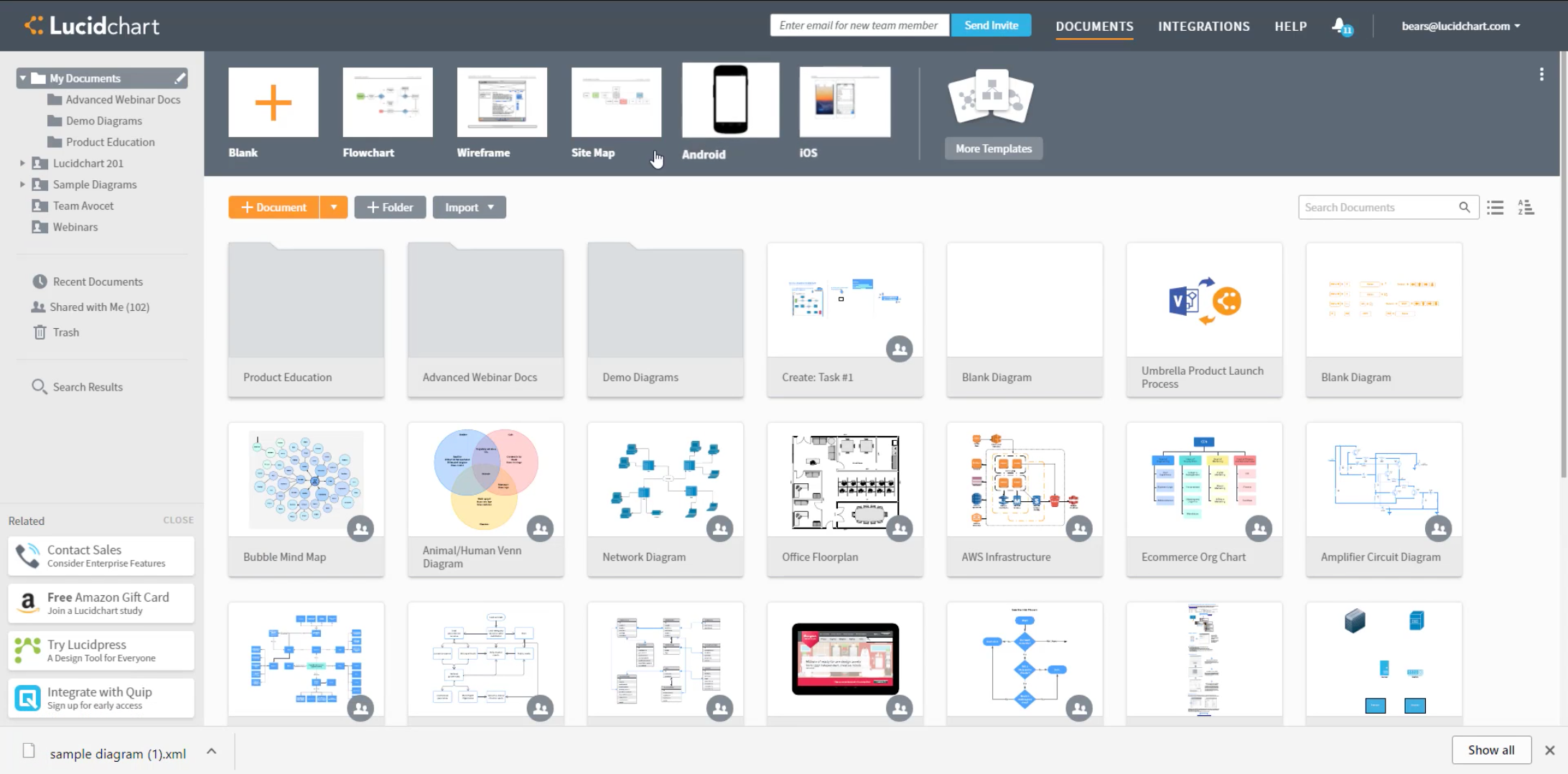 Lucidchart : Criação de Diagramas Facilitada com Software Gráfico