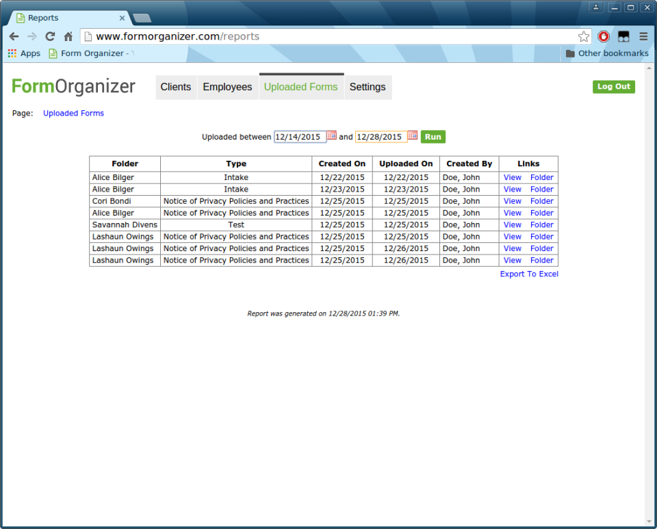 Form Organizer - Form Organizer-screenshot-1