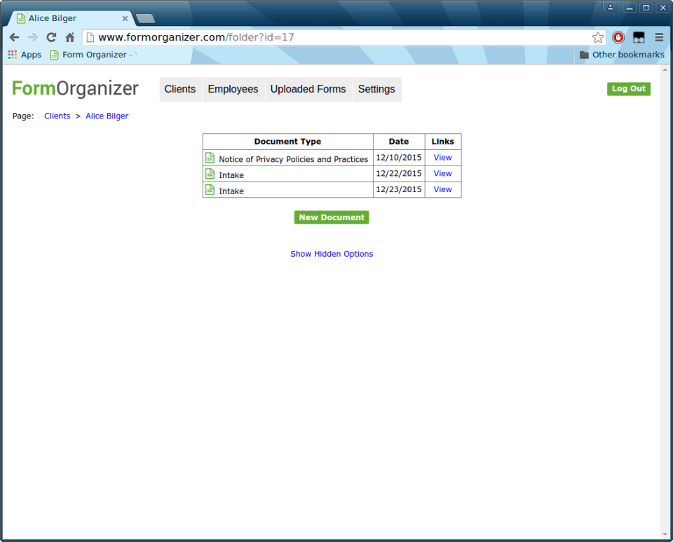 Form Organizer - Organizer Form-screenshot-2