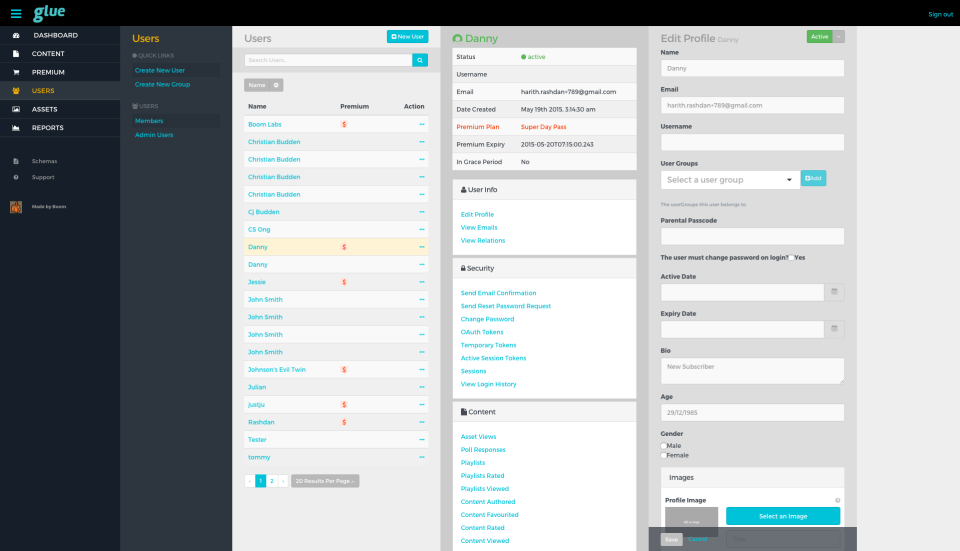 Glue Media Publishing System - Glue Media Publishing System-screenshot-2