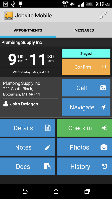 Jobsite Mobile - Jobsite Mobile-screenshot-1