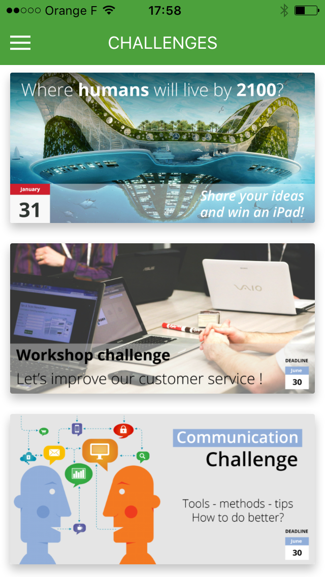 SeeMy Social Ideation - Current Challenges (mobile)