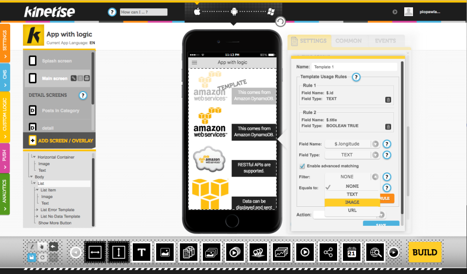 Kinetise - Kinetise de pantalla-4