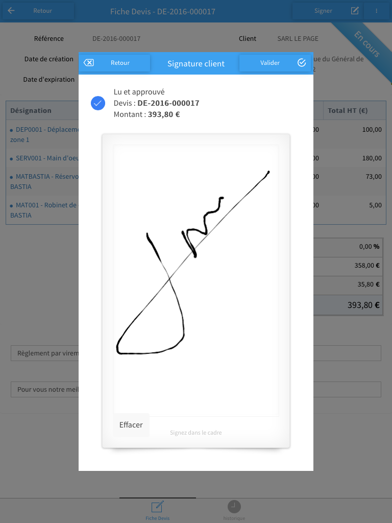 Artinove - Electronic signature Artinove