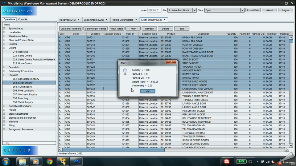 Microlistics WMS - Microlistics WMS-pantalla-2