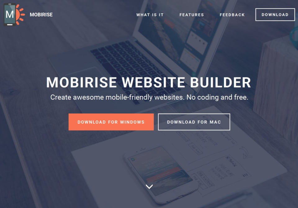 Mobirise Website Builder - MobiRise Website Builder-screenshot-0