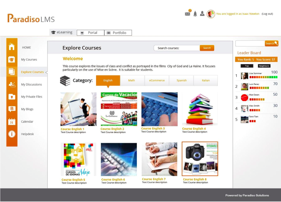 Paradiso LMS - Paradiso LMS-screenshot-3