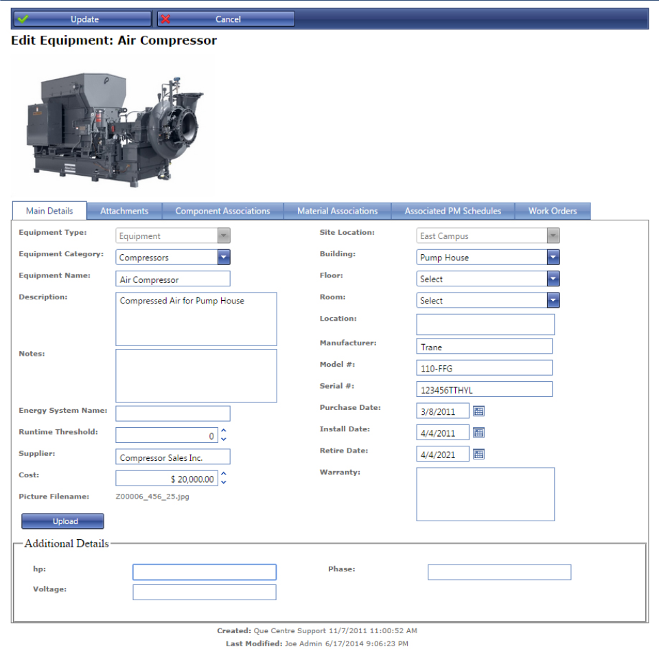 Q Ware CMMS - Q-Ware CMMS pantalla-1