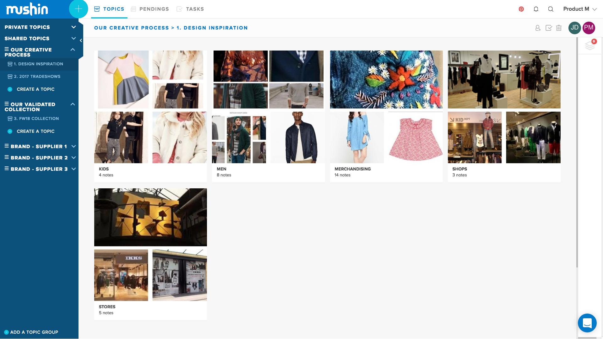 Mushin - Sur le web, repérez rapidement les tendances et les incontournables pour la prochaine collection.