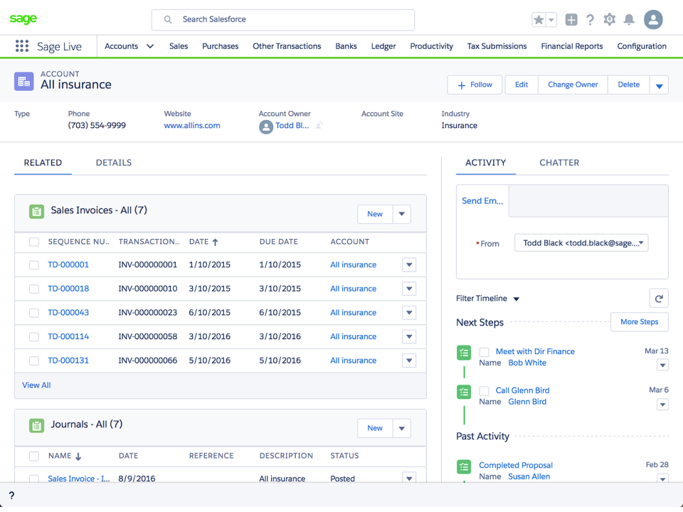 Sage 50 Comptabilité - Sábio Vivo-screenshot-1