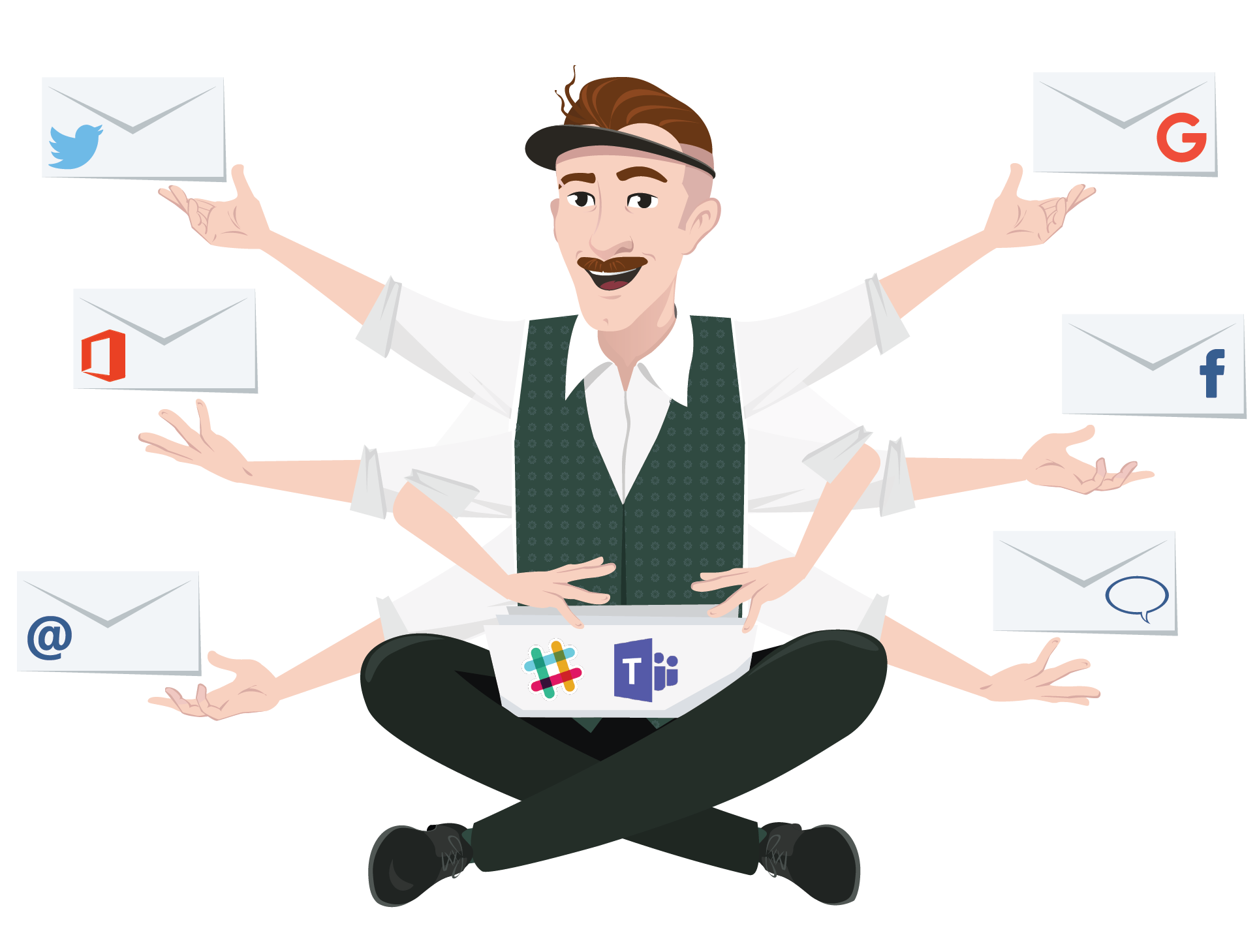 MailClark for Slack & MS Teams : Gestione Unificata di Email e Messaggi in Team Collaboration