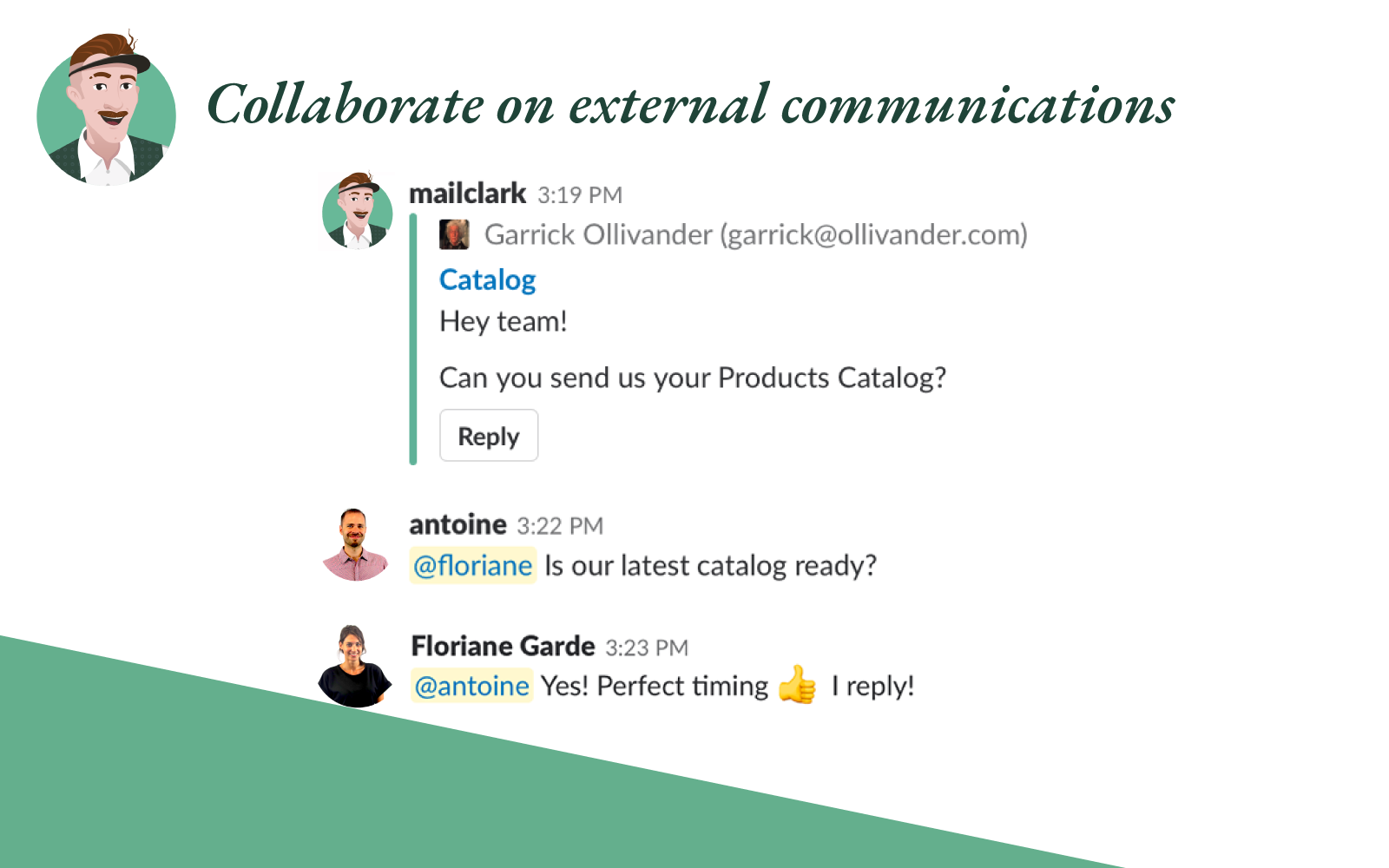 MailClark for Slack & MS Teams - MailClark for Slack