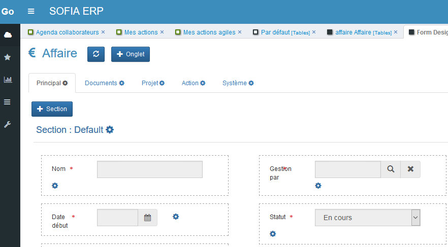 GoPaaS - Designer form