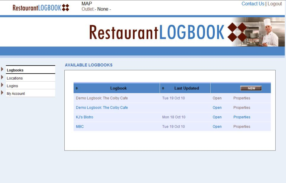 Restaurant LogBook - Restaurant Logbook-screenshot-1