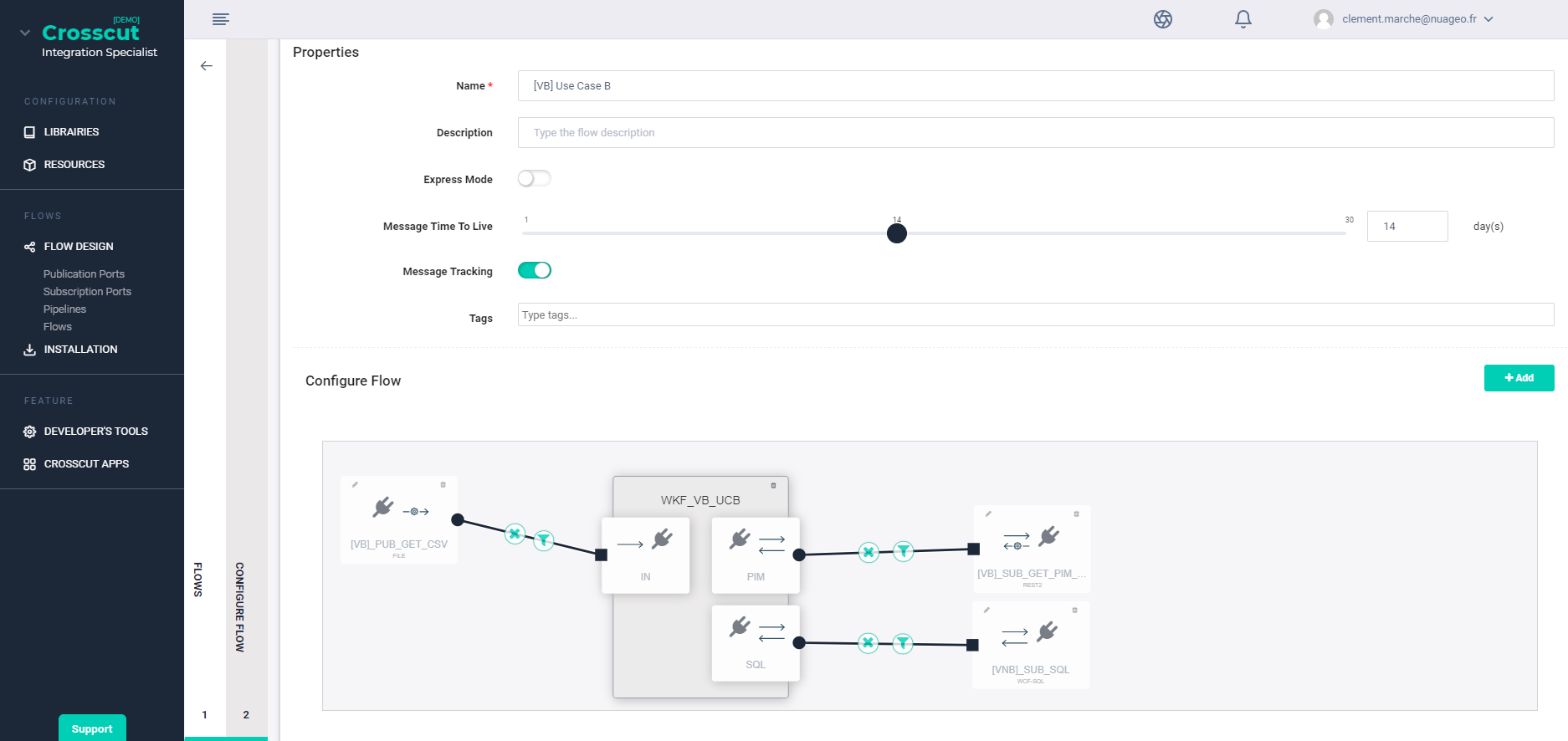 Crosscut - Screenshot 1