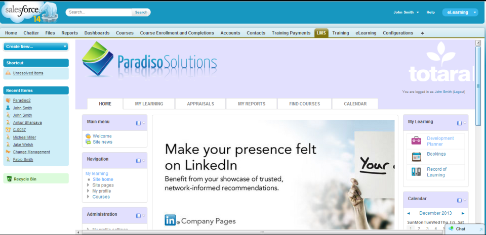 Salesforce Embedded LMS - Salesforce Embedded LMS-pantalla-1