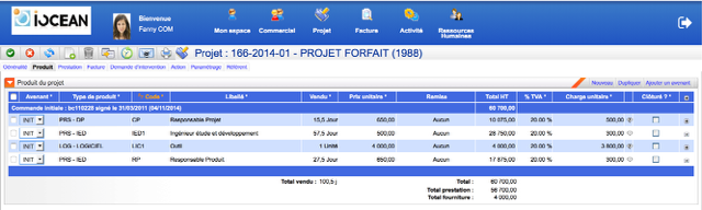 IOvision - iovision: Project Planning, Import and export data (CSV, XLS), travel expenses