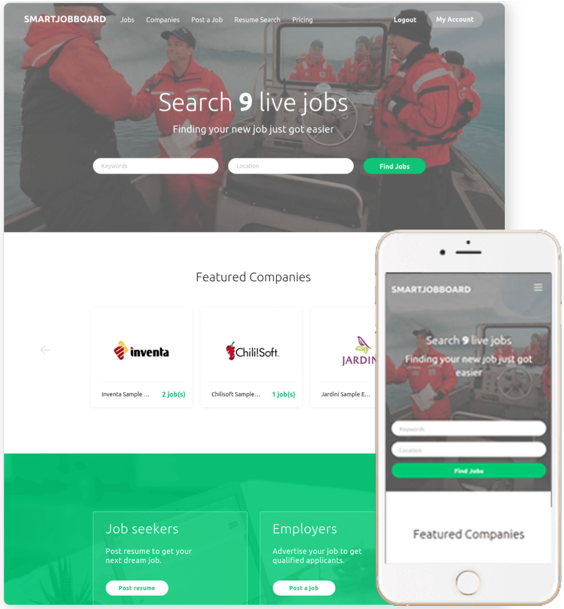SmartJobBoard - SmartJobBoard de pantalla-1