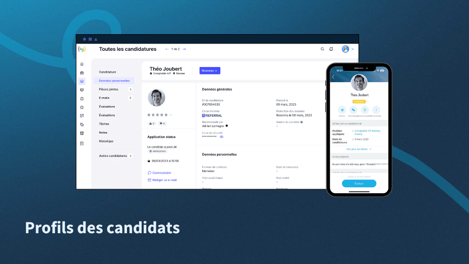 ATS softgarden - Profils des candidats