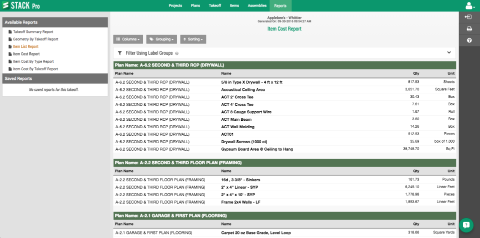 STACK Estimating - Estimating STACK-screenshot-3