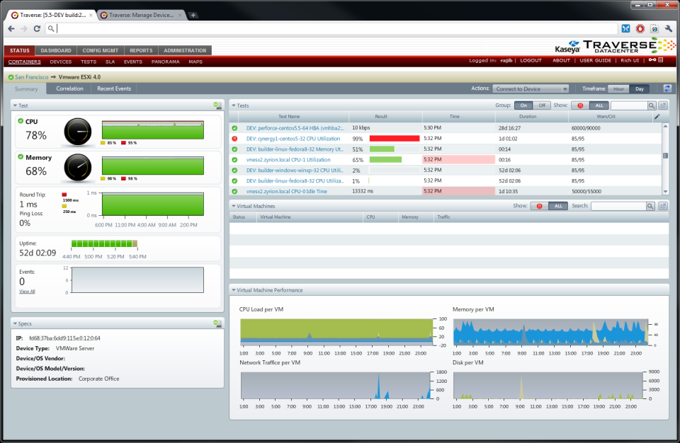 Traverse Monitoring - Traverse Monitoreo de pantalla-4