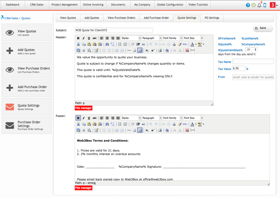 W3B CRM - W3B CRM-screenshot-4