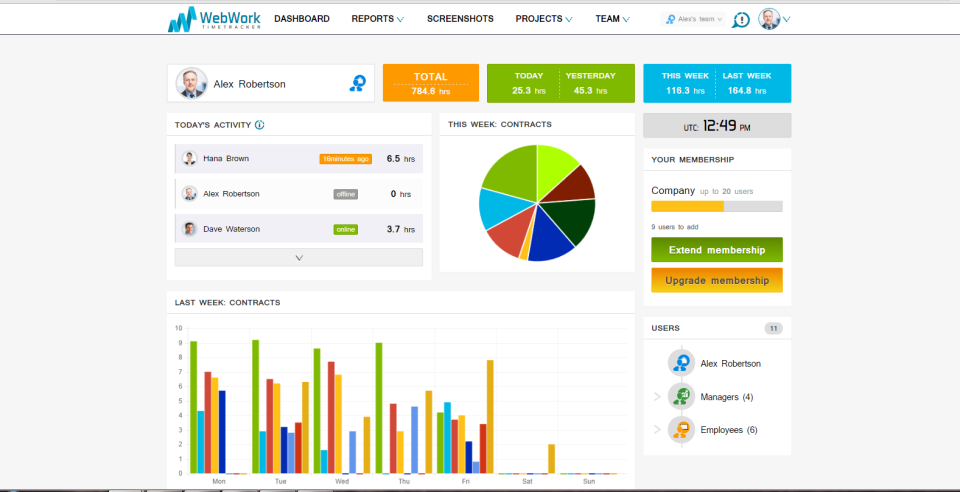 WebWork Time Tracker - WebWork Time Tracker-pantalla-0