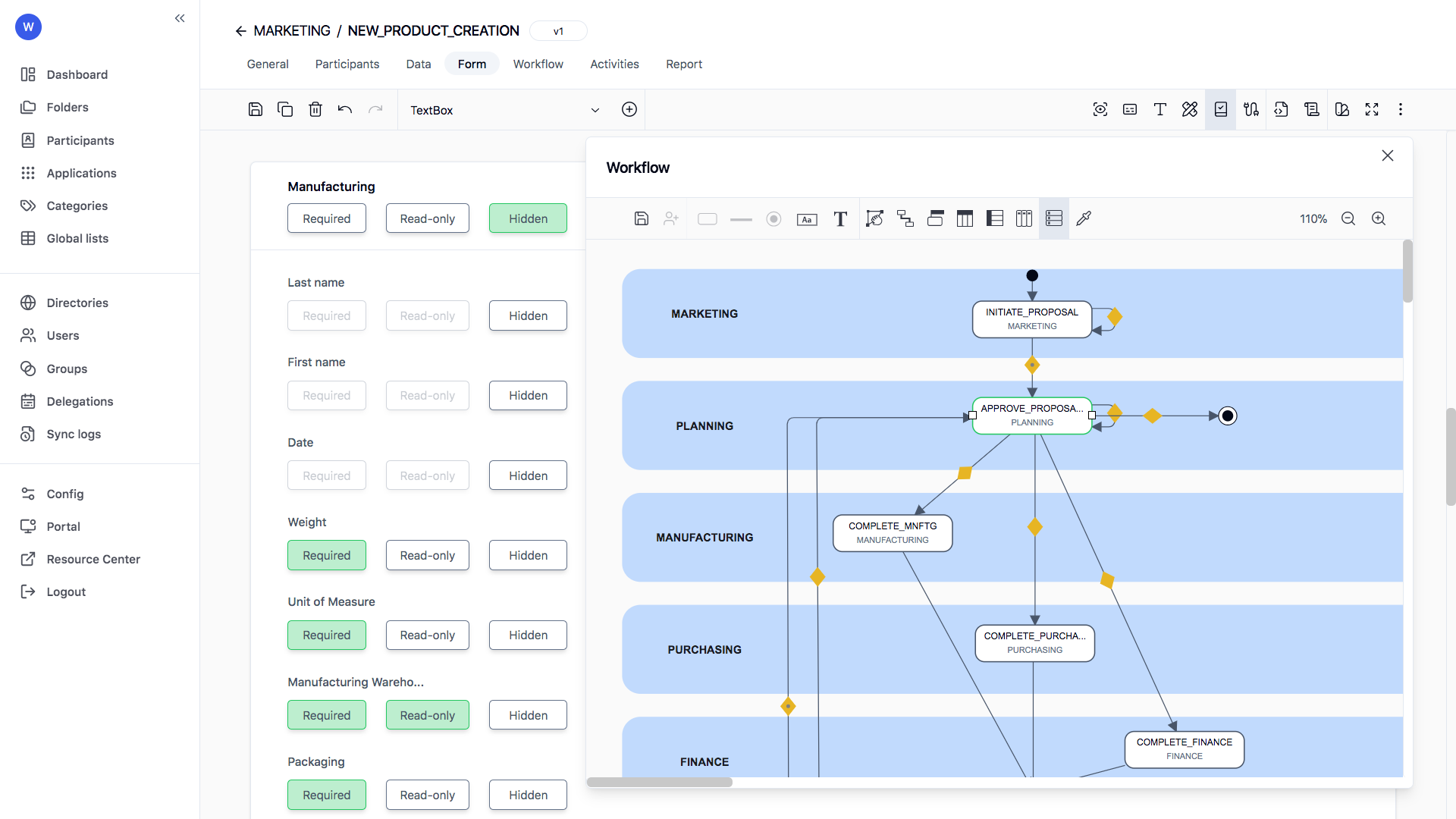 WorkflowGen - Editeur de workflow