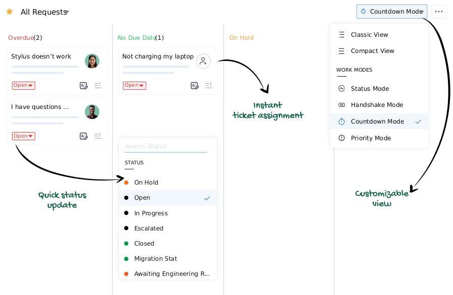 Zoho Desk screenshot