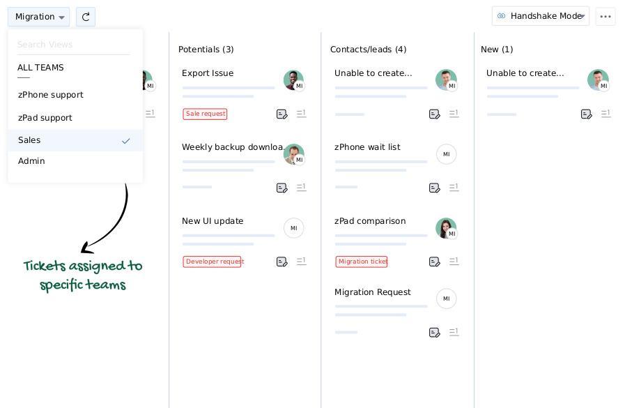 Zoho Desk screenshot