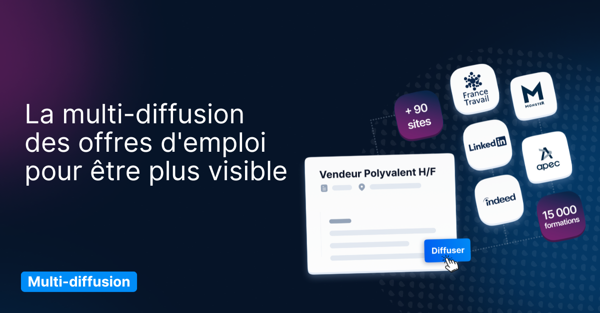 Taleez ATS Recrutement - Diffusez toutes vos annonces en un clic