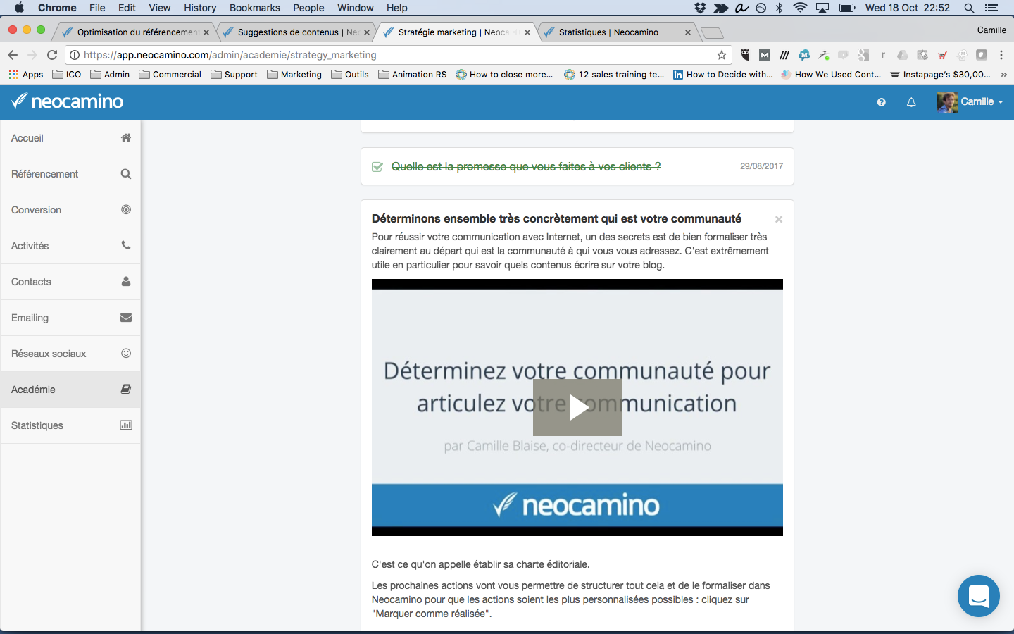 Neocamino - Neocamino Academy para aprender a usar todas as ferramentas de marketing necessárias