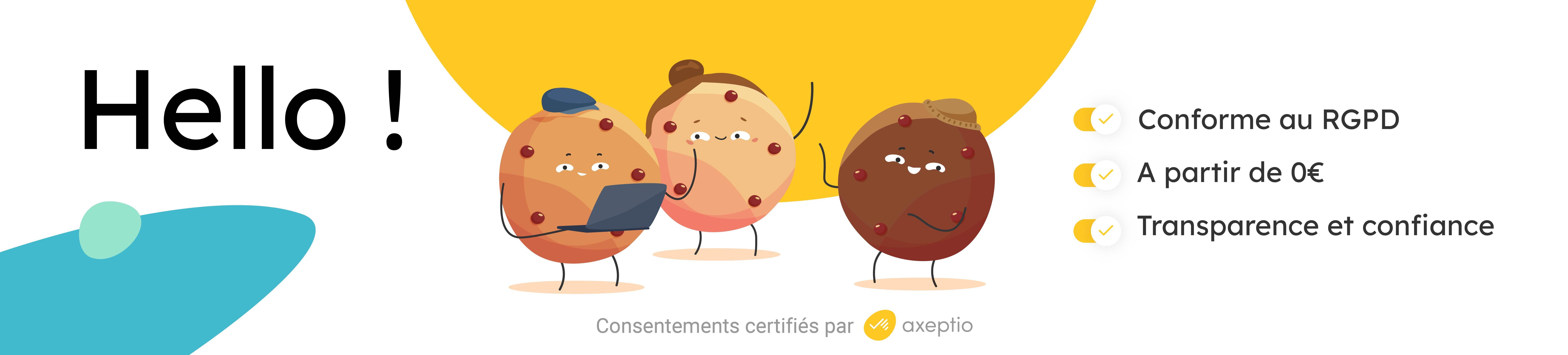 Axeptio : Consentements certifiés conformes - RGPD