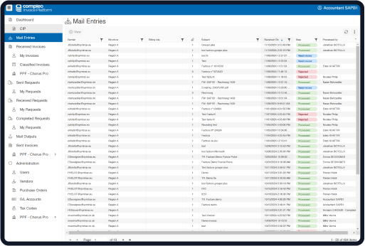 Compleo Invoice Platform - Capture d'écran 3