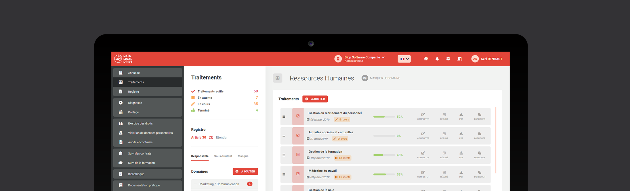 Data Legal Drive EQS Group : Streamline Compliance with Data Management Tools