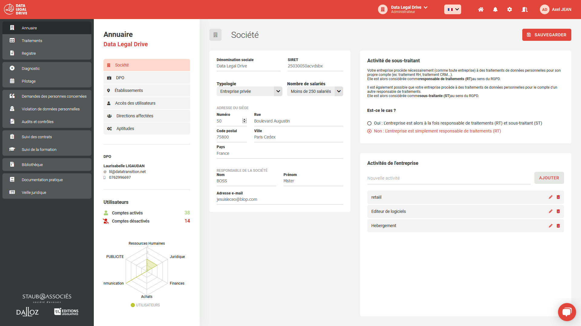 Data Legal Drive EQS Group - Screenshot 2