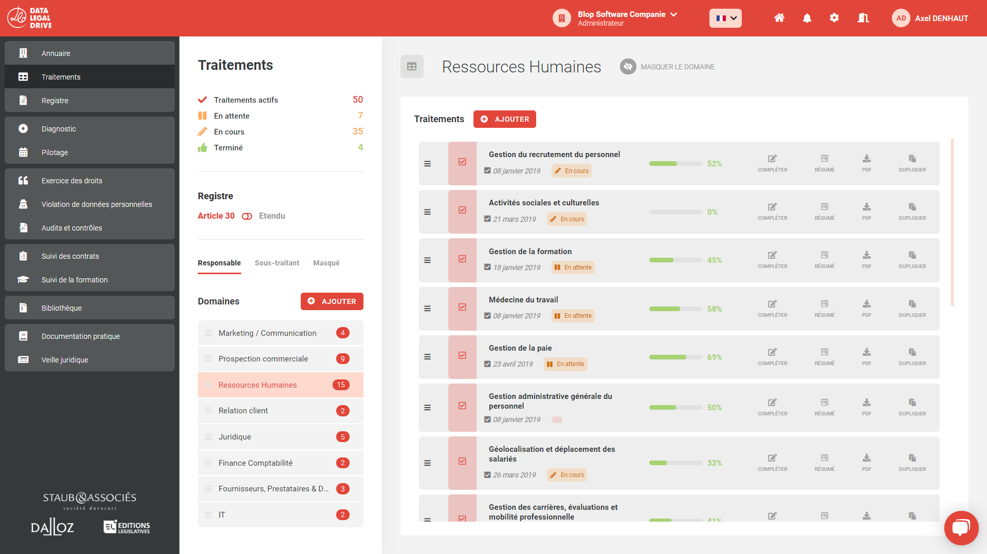 Data Legal Drive EQS Group - Screenshot 3