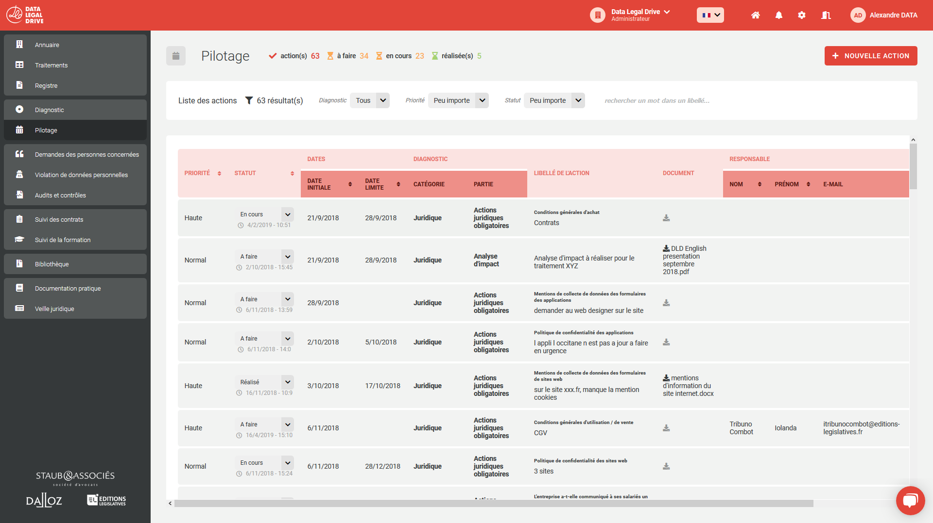 Data Legal Drive EQS Group - Screenshot 5