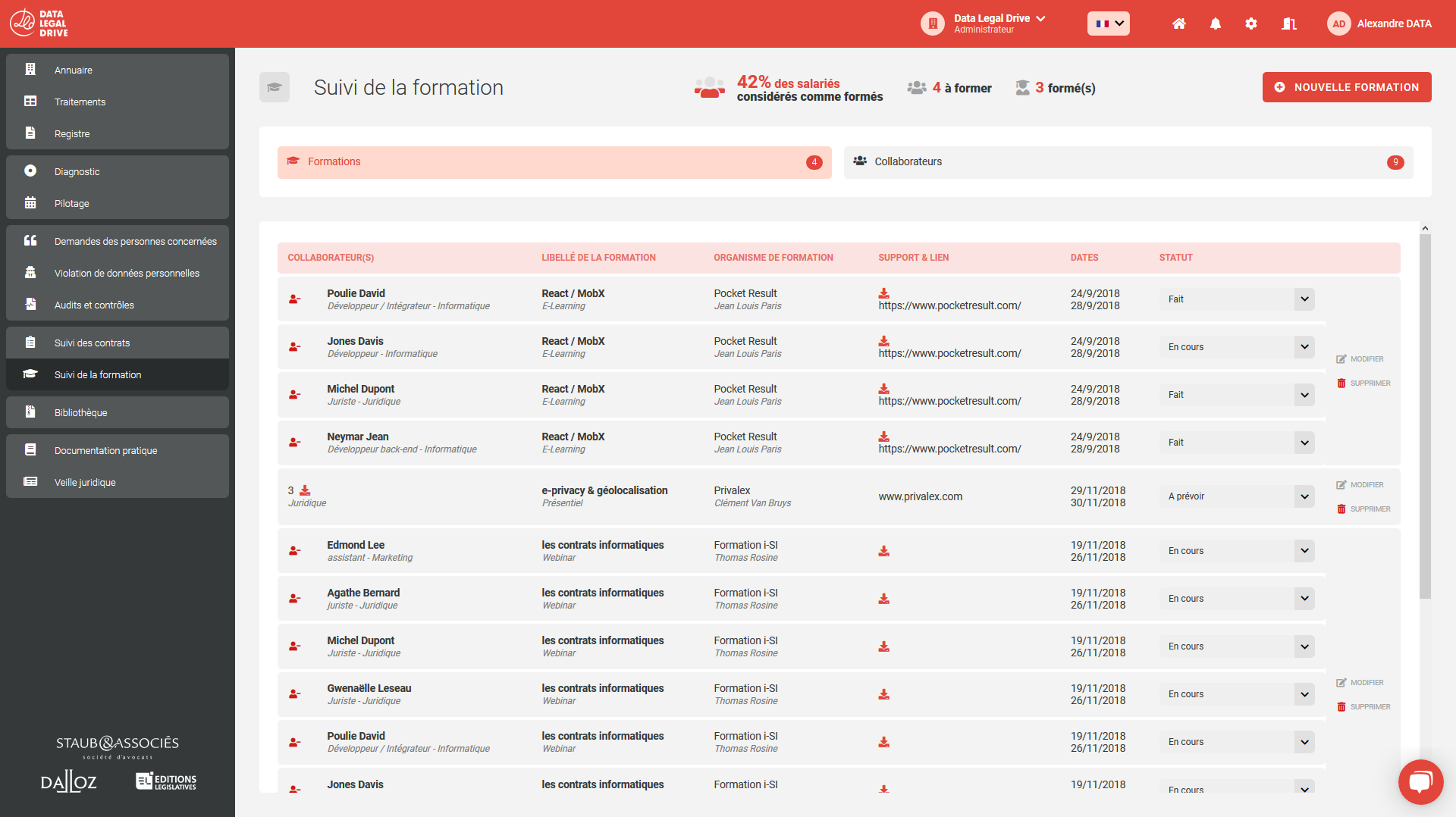 Data Legal Drive EQS Group - Screenshot 9