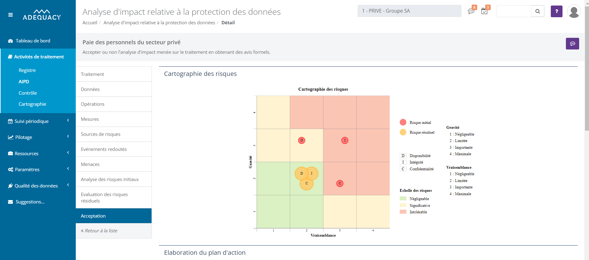 Adequacy - AIPD - Logiciel RGPD Adequacy