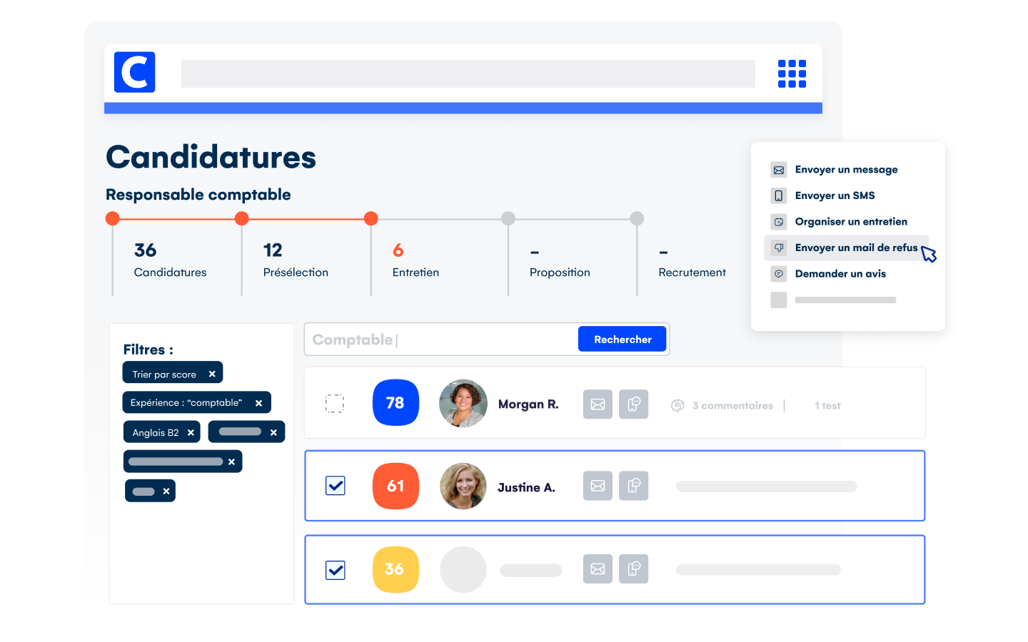 Cegid Talent Acquisition - Segmentez votre vivier sans contraintes et en quelques clics