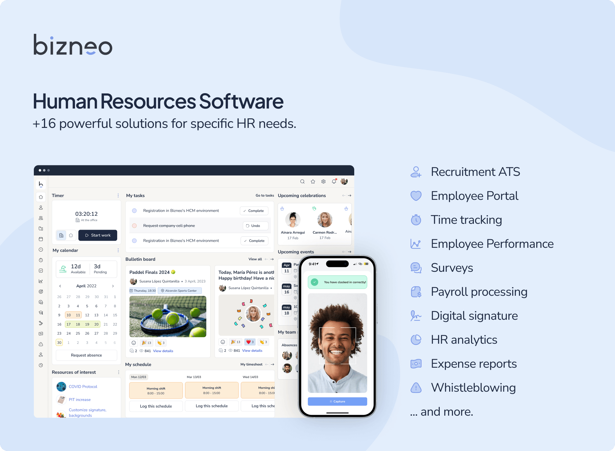 Bizneo HR Suite - Screenshot 1