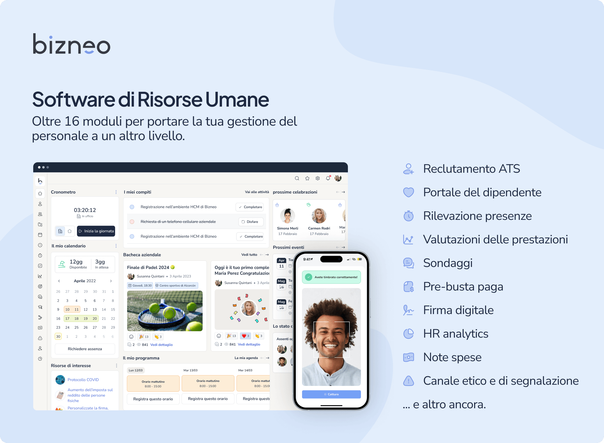 Bizneo HR Suite - Screenshot 1