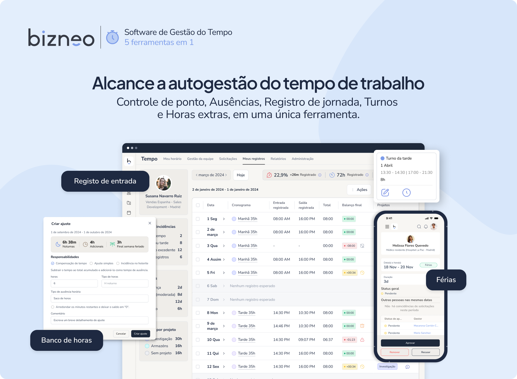 Bizneo HR Suite - Captura de tela 2