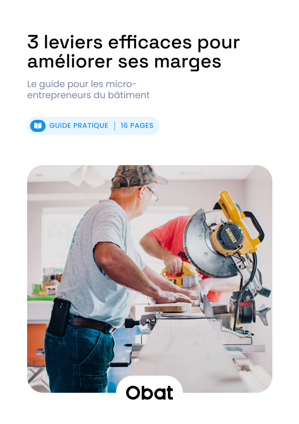 3 leviers pour améliorer les marges de vos chantiers