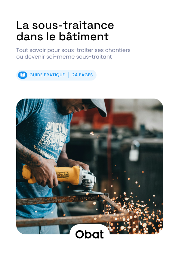 La sous traitance dans le bâtiment