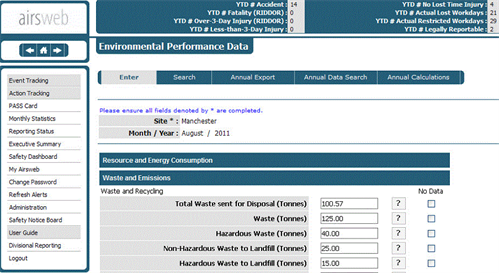 Airsweb Compliance Management - El cumplimiento Airsweb Gestión-pantalla-2