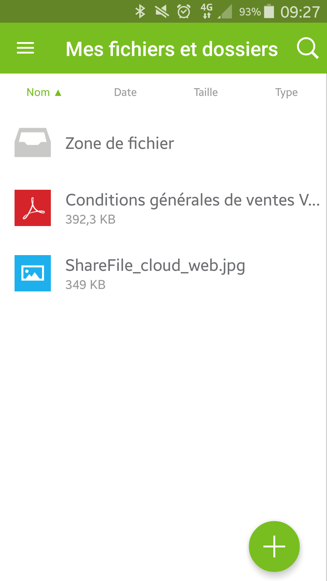 ShareFile by Virtuelbureau - ShareFile by Virtuelbureau: standard advanced encryption (AES), offline mode, geographic redundancy of data