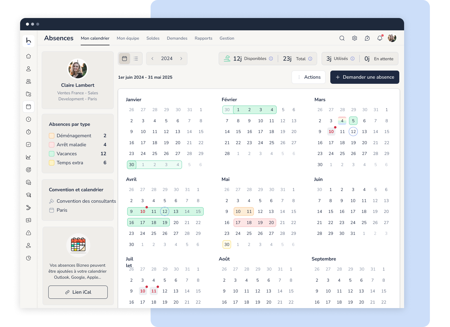 Bizneo Time Manager - Screenshot 6