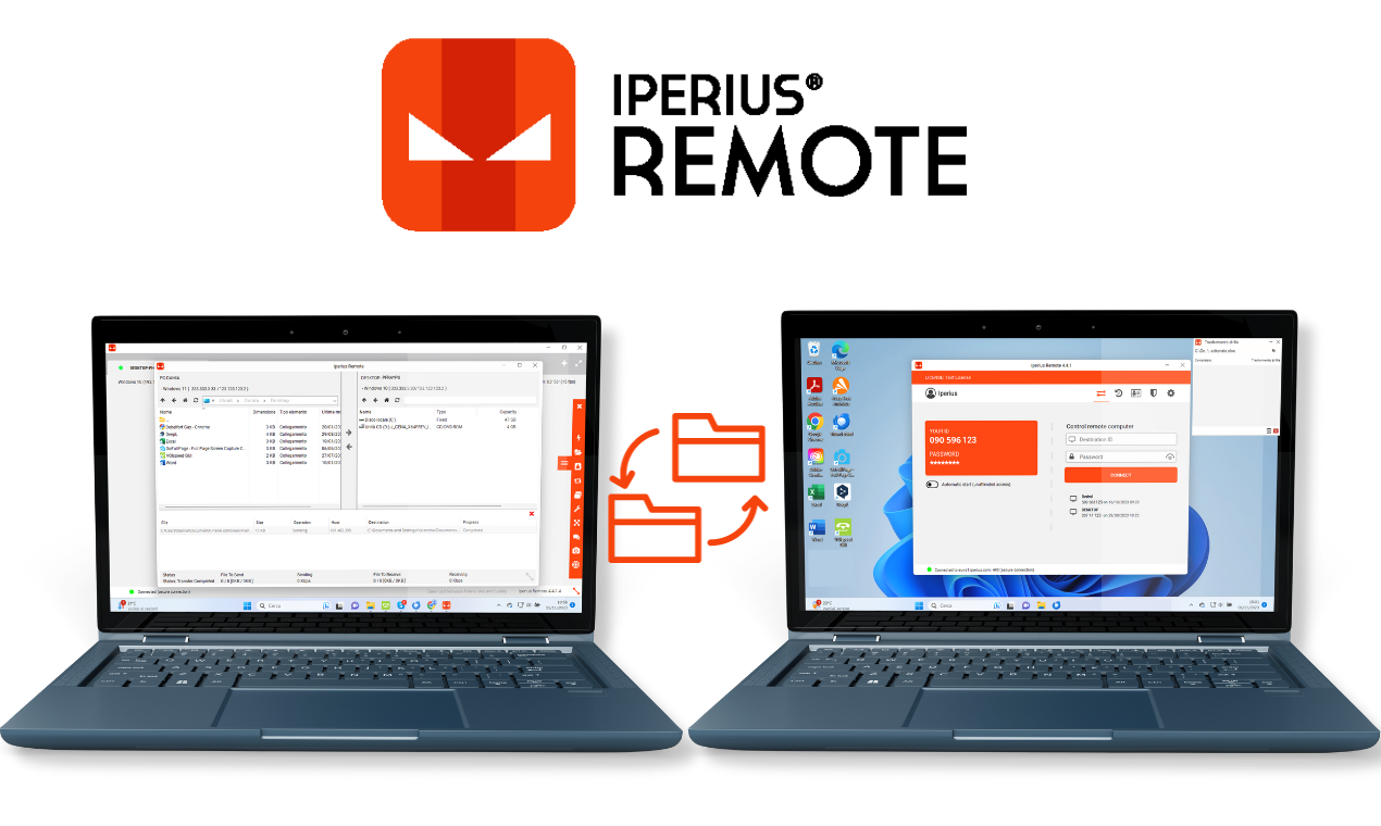 Iperius Remote - Transferência de ficheiros